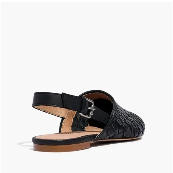 BNIB Madewell Remi Woven Slingback Flats - Picture 3 of 8